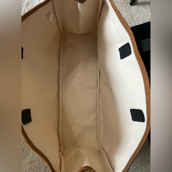 Trendy Canvas Tote with #MOMLIFE Design - Picture 5 of 5